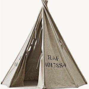 Restoration Hardware Kids Tent Army Airforce